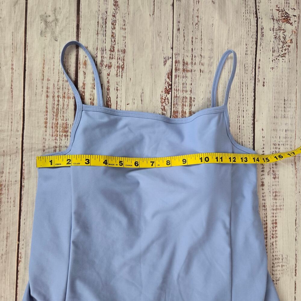 Old Navy Powder Blue Tennis Dress with shorts M Athetic Coastal Summer Beach NWT - Picture 12 of 16